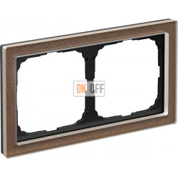 Рамка Pure ArtGallery Pure, 2 поста, цвет - мокко стекло, стекло акриловое GAL320602