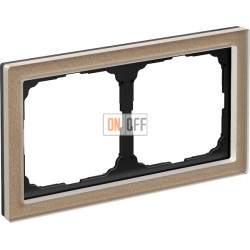 Рамка Pure ArtGallery Pure, 2 поста, цвет - шампань стекло, стекло акриловое GAL320502