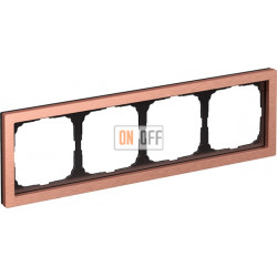 Рамка Pure ArtGallery Pure, 4 поста, цвет - медь, металл GAL312504
