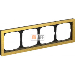 Рамка Pure ArtGallery Pure, 4 поста, цвет - золото металл, металл GAL312404
