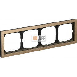 Рамка Pure ArtGallery Pure, 4 поста, цвет - латунь, металл GAL312204